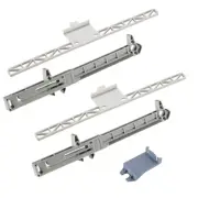 10 Pack Soft Close Drawer Slide Add on For Metal Drawer Easy to Install! SCD104M