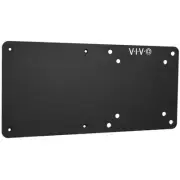 VIVO Black Steel Bracket Back of Monitor VESA Plate Mount Holder for Intel NUC