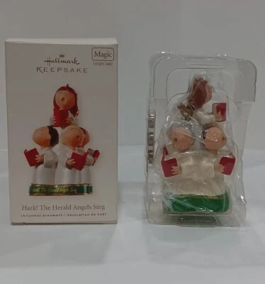 Hallmark Keepsake "Hark The Herold Angels Sing" Magic Sound Ornament