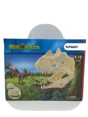 Schleich Dinosaurs Large Skull Trap with Velociraptor Playset