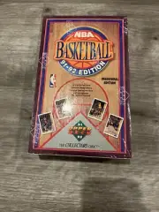 1991-92 UPPER DECK BASKETBALL CARD BOX MICHAEL JORDAN MUTUMBO LARRY JOHNSON RC