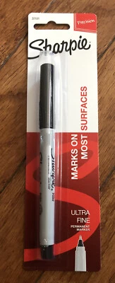 Sharpie Black Ultra Fine Point Permanent Marker (1-Pack) 37101PP - 1 Each