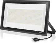 500W LED Flood Light Outdoor,2750W Equivalent Super Bright Floodlight with Plug,