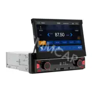 Car Stereo Radio 7in Retractable Screen MP5 Video Player Bluetooth USB AUX FM (for: Daihatsu)