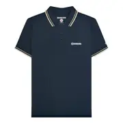 Lambretta Mens Twin Tip Big & Tall Polo Shirt