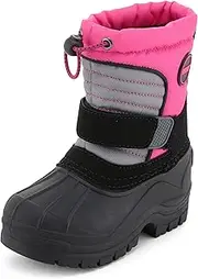 [Khombu] Unisex-Child Kids Ainsley Snow Boots