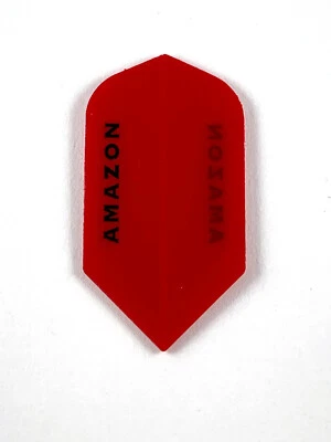 New Slim Darts Flights 3 Set of 3 Red Ruthless Amazon For Steel or Soft Tip