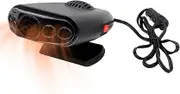 Car Heater,Windshield Car Air Heater 12V/24V Defroster Defogger | Rapid Heating Windscreen Heater Fan, Portable Plug in Heater for Car Trucks Pouxa