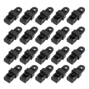 20PCS Push-Pull Tent Clips Tent Attachment Clips Outdoor Camping Tent Hooks7826