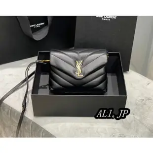 實拍【ALI日本代購】YSL 聖羅蘭 Toy loulou 20CM 方胖子 相機包 斜背包 肩背包 467072 實拍