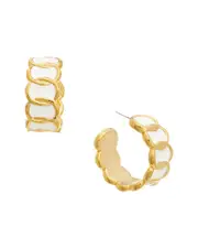 Kenneth Jay Lane 22K Plated Earrings