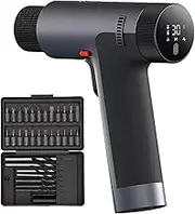 Xiaomi 12V Max Brushless Cordless Drill, 30nm Powerful Torque, 30-speed Precision Control, 3 Operating Modes, Smart Display, Gray