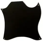Custom For US Gibson SG Standard Blank Style Guitar Pickguard,3 Ply Black