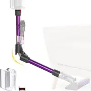Foldable Extension Wand Compatible with Dyson V7 V8 V10 V11 V15 Cordless Vacuum Accessories, Upgrade Quick Release Wand Compatible with Dyson Stick Vacuum Attachments(Purple)