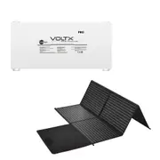 VoltX 12V 100Ah Blade Lithium Battery with 200W Solar Panel Mat