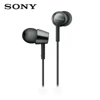 在飛比找有閑購物優惠-【SONY 】MDR-EX155 黑色 細膩金屬 耳道式耳機