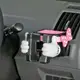 車資樂㊣汽車用品【WN-22】日本 NAPOLEX Disney 米妮手型蝴蝶造型多功能冷氣孔飲料置物手機架