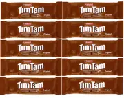 10 Packs x 200g Each - Arnott's Tim Tam Original Chocolate Biscuit Tim-Tam AU