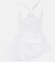 [Jacquemus] Jacquemus Le Débardeur Perle sequined top UK 10 white