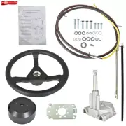 10FT SS13710 Boat Cable With Wheel Engine Turbine Rotary Steering System unused