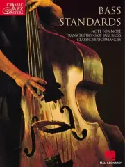 Bass Standards Sheet Music Classic Jazz Masters Bass Book 000699144