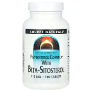 Source Naturals, Phytosterol Complex With Beta-Sitosterol, 340 mg, 180 Tablets (113 mg per Tablet)