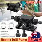 1Pack Self Priming Transfer Oil Fluid Pumps Electric Drill Powered Water Pump AU