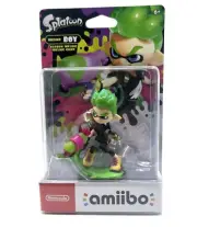 Nintendo Splatoon Inkling Boy Green Amiibo Figure Bestbuy Exclusive NEW SEALED
