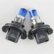 2PCS H13 9008 12V 55W Super Bright White Halogen Head Light Lamp Bulbs Auto Car