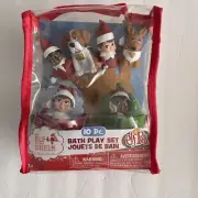 The Elf on the Shelf 10 piece Bath Play Set Elf Pets Bath Toys