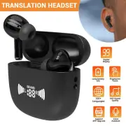 Translator Earbuds 100+ Languages Real Time Translator Earphones Smart Voice NEW