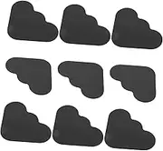 10 Pcs Non Slip Rug Corner Grippers Reusable Under Rug Tape for Hardwood Floors Traceless Adhesive Carpet Stickers for Use