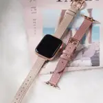 【W.WEAR】APPLE WATCH-車線細皮革(蘋果錶帶/莫蘭迪色/真皮錶帶)