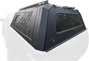 ALCYBD 4X4 Aluminium Alloy Pickup Truck Bed Hardtop Topper Canopy Semi-high Bed Canopy Compatible for Toyota Tacoma Short