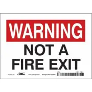 Condor Safety Sign,5 in x 7 in,Vinyl 467V85 Condor 467V85 0194484038403