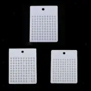 White Beads Counter Rhinestone Jadeite Round Board for Jewelry Findings Tool