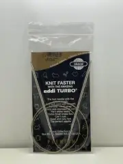 Skacel Knit Faster Addi Turbo 32" Circular Knitting Needle Size 4