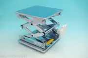 lab Stainless Steel Lab Jack 10"（25cm）x10"（25cm）Scissor Stand lifting table new