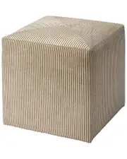 Jamie Young Pinstriped Ottoman