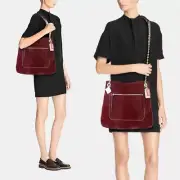 NWT COACH Hippie Patent Leather Hobo Crossbody Shoulder Bag Purse NEW