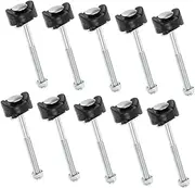 Abaodam 10Pcs Durable Iron Trampoline Screws Essential Trampoline Parts for Secure Fixation Reliable Fixing Screws to Enhance Stability and Safety During Use