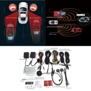 24Ghz Millimeter Wave Radar Blind Spot Detection System Lane Change Monitoring
