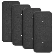 4PCS Dryer Filter Replacement Parts for Candy/Hoover/Ostein/Fagor/House to House Heat Pump Dryer, Sponge Filter Black