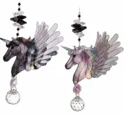 Unicorn pegasus crystal suncatcher gift window hanging mobile suncatchers
