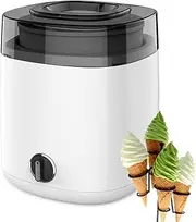 1.8L Mini Ice Cream Maker, Home DIY Kitchen Automatic Mini Fruit Soft Serve Ice Cream Machine, DIY Pre-Cooled Automatic Homemade Ice Cream Machine, One Push Operation