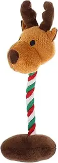 Totority Christmas Dog Squeaky Toy for Teething Chewing Interactive Playtime for Pets Soft Lightweight Multi-Functional Holiday Fun for Dogs and Puppies
