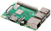 Raspberry Pi 3 Model B+, 1.4GHz 64bit quad core processor, dualband wireless LAN