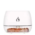 White LED Flame Aromatherapy Diffuser with Humidifier - Ambient Light Essential