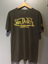 在飛比找蝦皮商城優惠-美國潮流品牌 Von Dutch MENS TEE SSK1