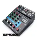 A4 Audio Mixer Professional 4-Channel Mixing Console